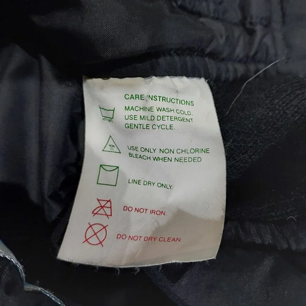 Obermeyer Ski Pants Size 10 Snow Board Black Water Proof Resistant - Picture 14 of 16